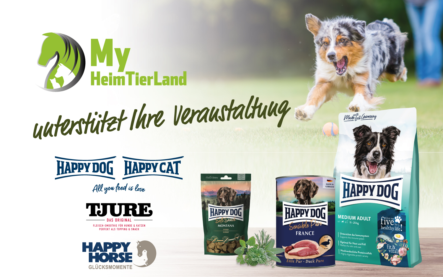 Happy Dog Banner
